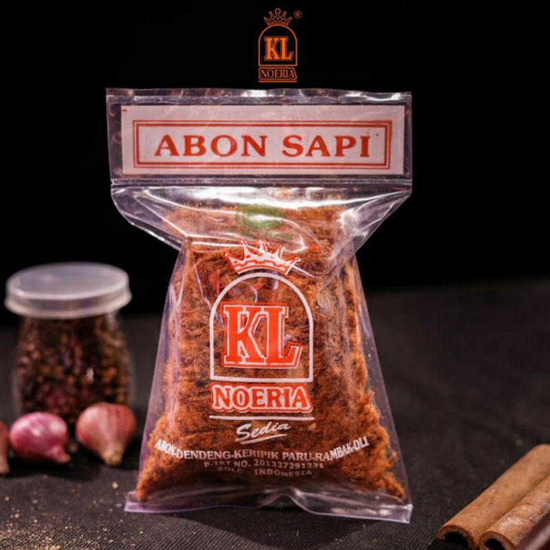 

Abon Sapi KL Noeria 100gr Rasa Pedas