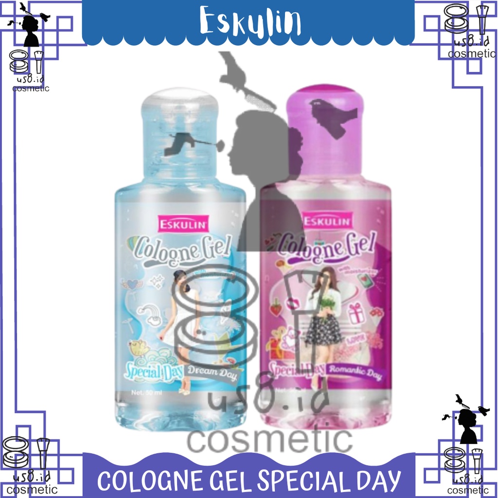 Eskulin Cologne Gel 50 ml || ESKULIN KIDS Splash Cologne 60ml