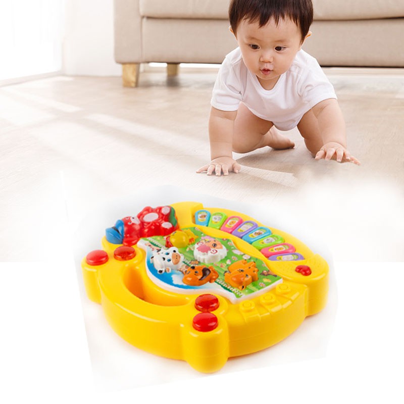 Animal Piano / Mainan Anak / Mainan Bayi Musik Hewan Kado Baby Toy SNI Murah