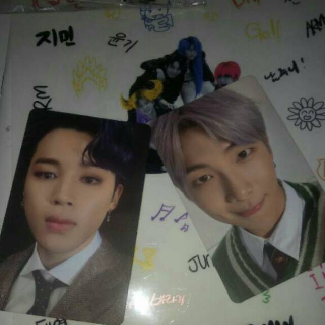 Photocard Mots7 Namjoon dan Jimin