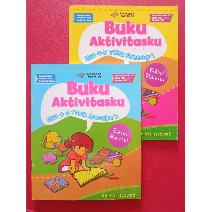Buku Aktivitasku - Erlangga Kids