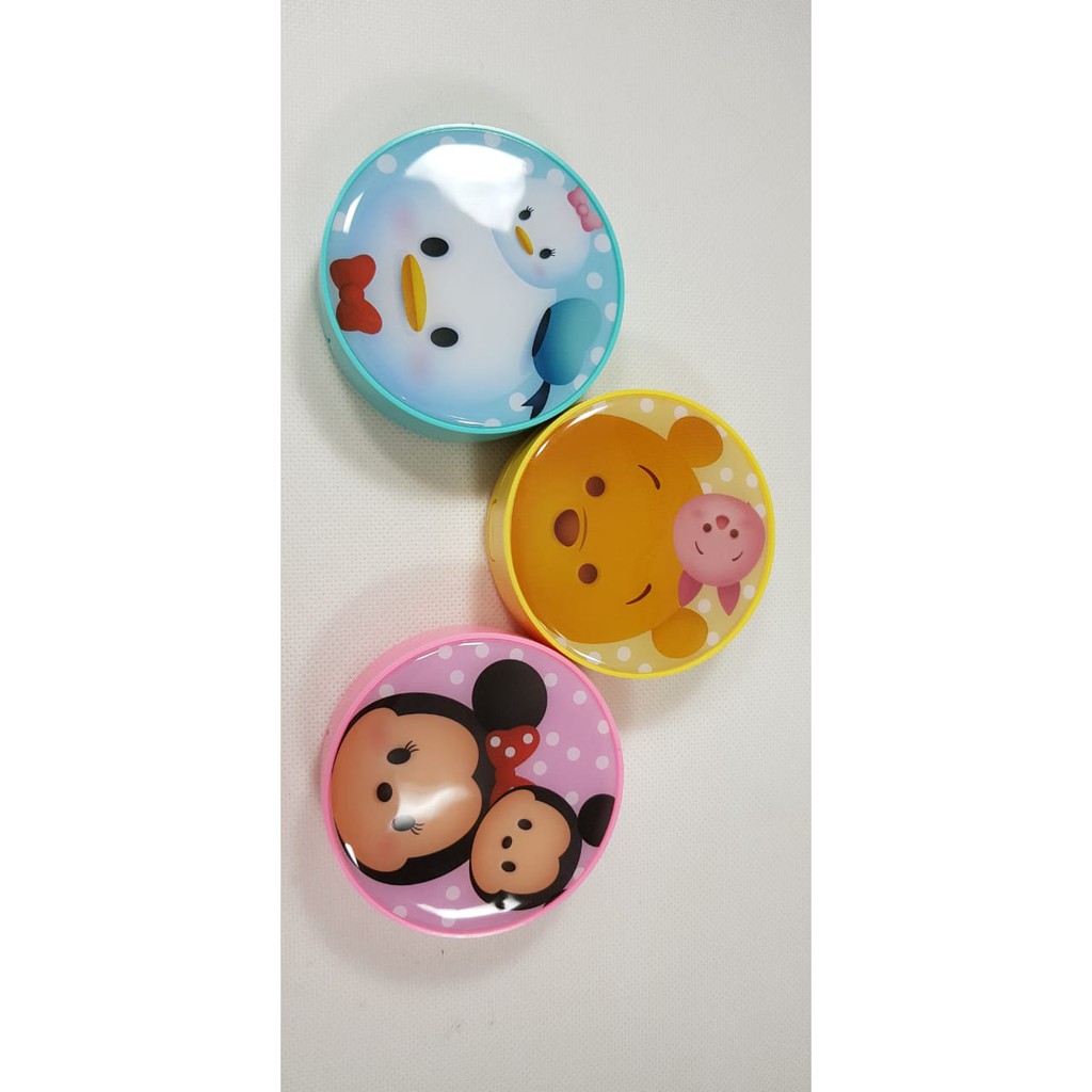 Kotak Softlens DISNEY TSUM TSUM Bulat / Travel Kit Tempat  / Kotak Softlens Karakter