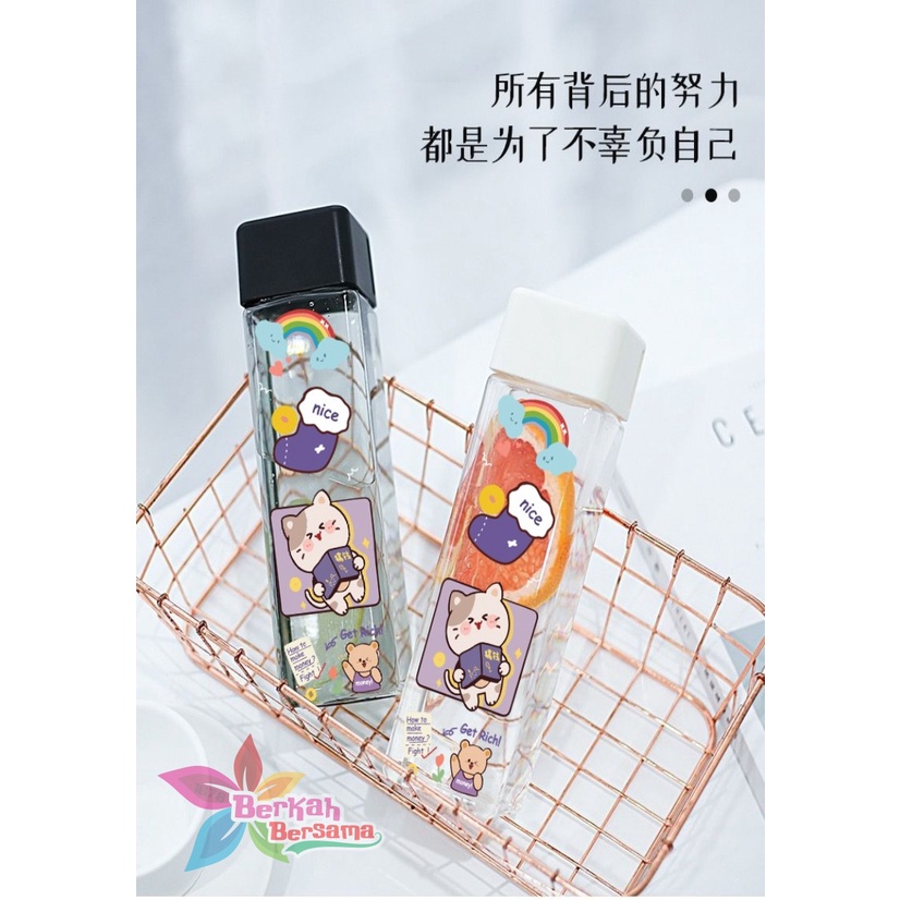 RT107 Botol minum tumbler karakter sticker printing 2d 500ml BB6533