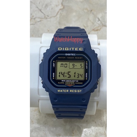 WatchHappy Digitec 6024 MDG-6024T MDG6024 Unisex Blue Rubber Band Strap All Digital BestSeller Watch