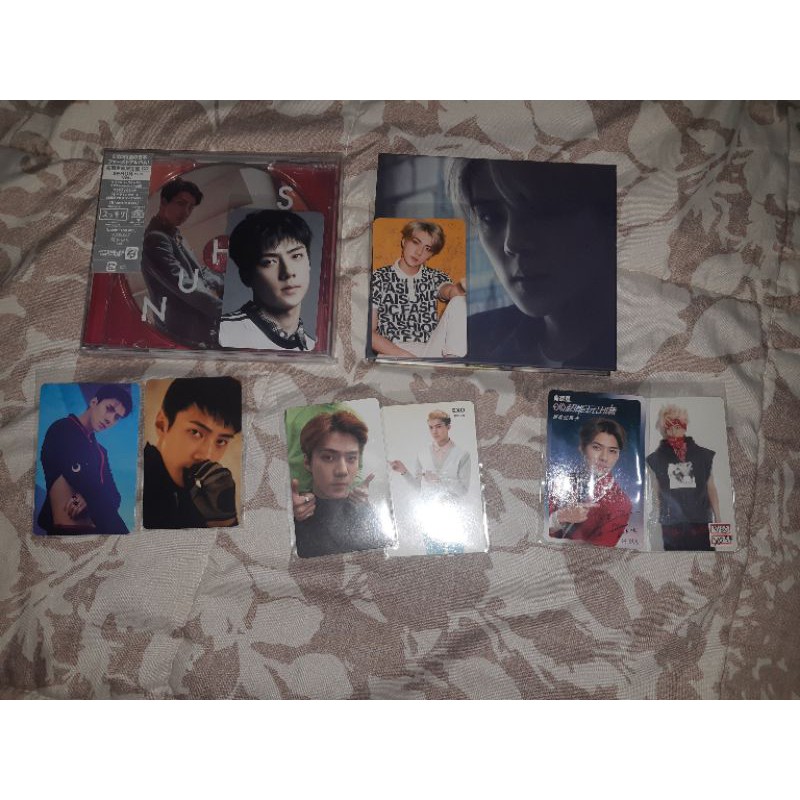 ALBUM COUNTDOWN LOVE ME RIGHT JAPAN PHOTOCARD OH SEHUN TEMPO LOVE SHOT OBSESSION EXO