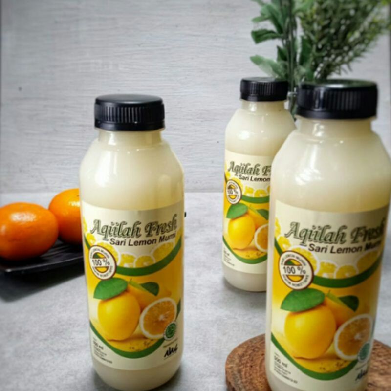 

Aqiilah Fresh Sari Lemon Murni Botol 250 ML