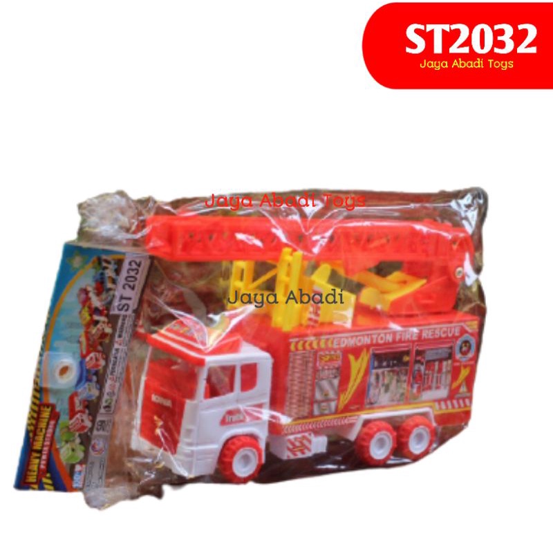 ST 2032 - Mainan Truk Damkar / Fire engine Truck / PMK ST2032