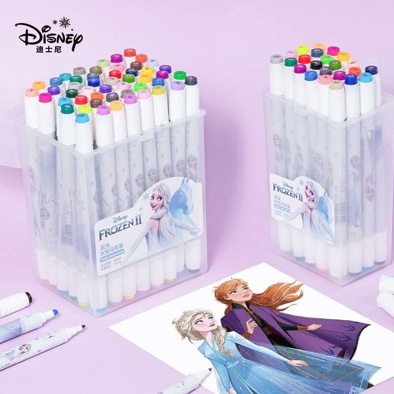 DISNEY FROZEN II marker drawing pens 2 tips ORIGINAL LICENSED