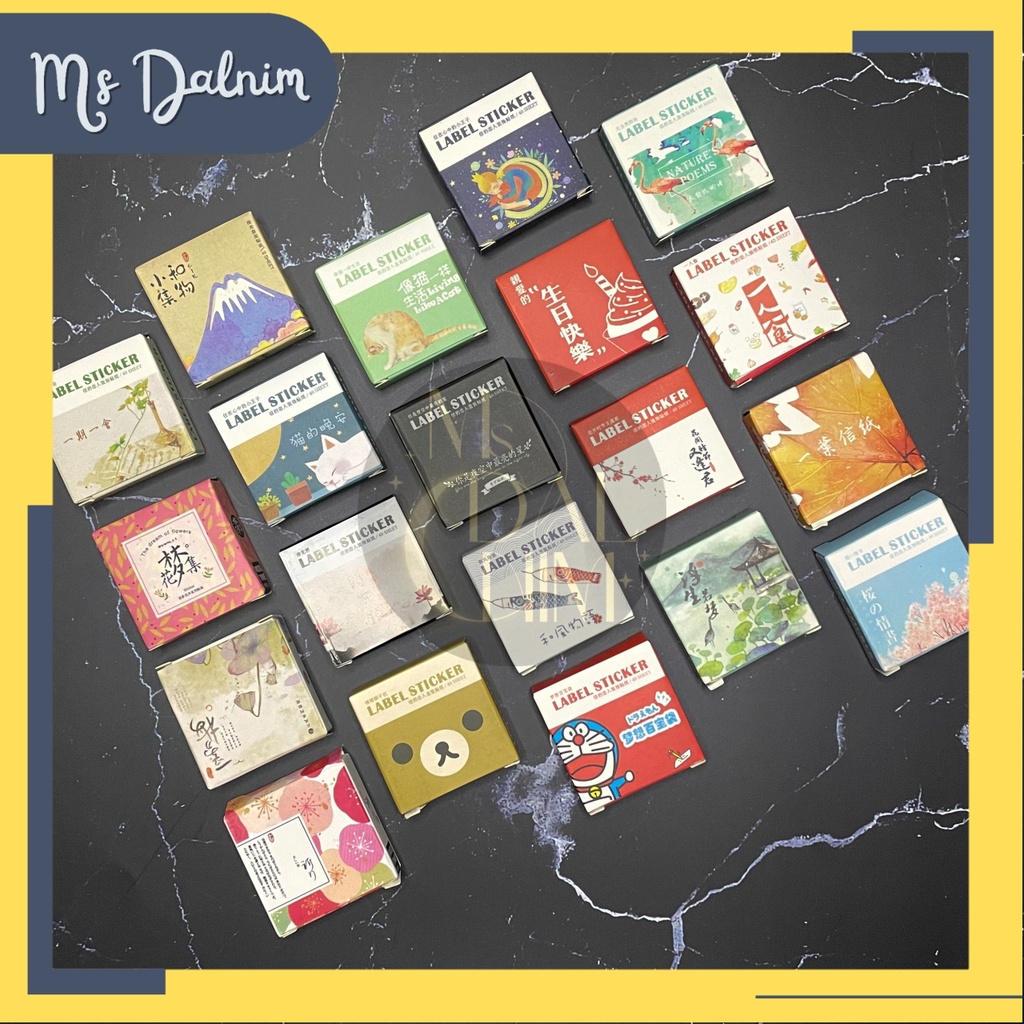 

Stiker Motif Vintage Jepang Korea China ±4cm Berbagai Karakter Isi Banyak / Deco Decorative Sticker Set Box Motif Lucu Aesthetic Animasi Kartun / Diary Planner Journaling DIY Scrapbook Kawaii
