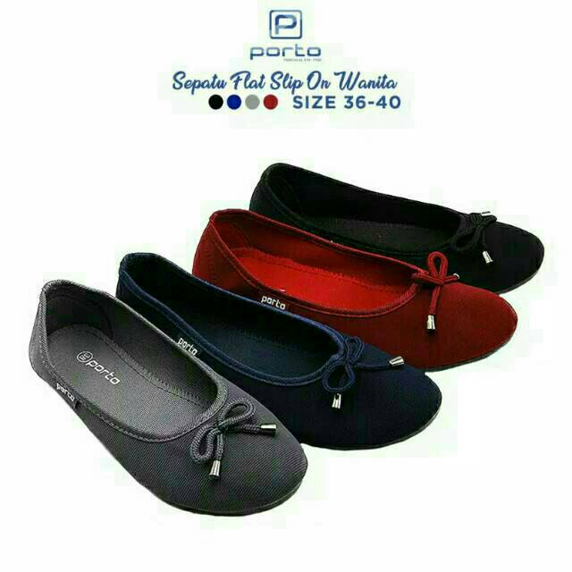Sepatu porto flat shoes