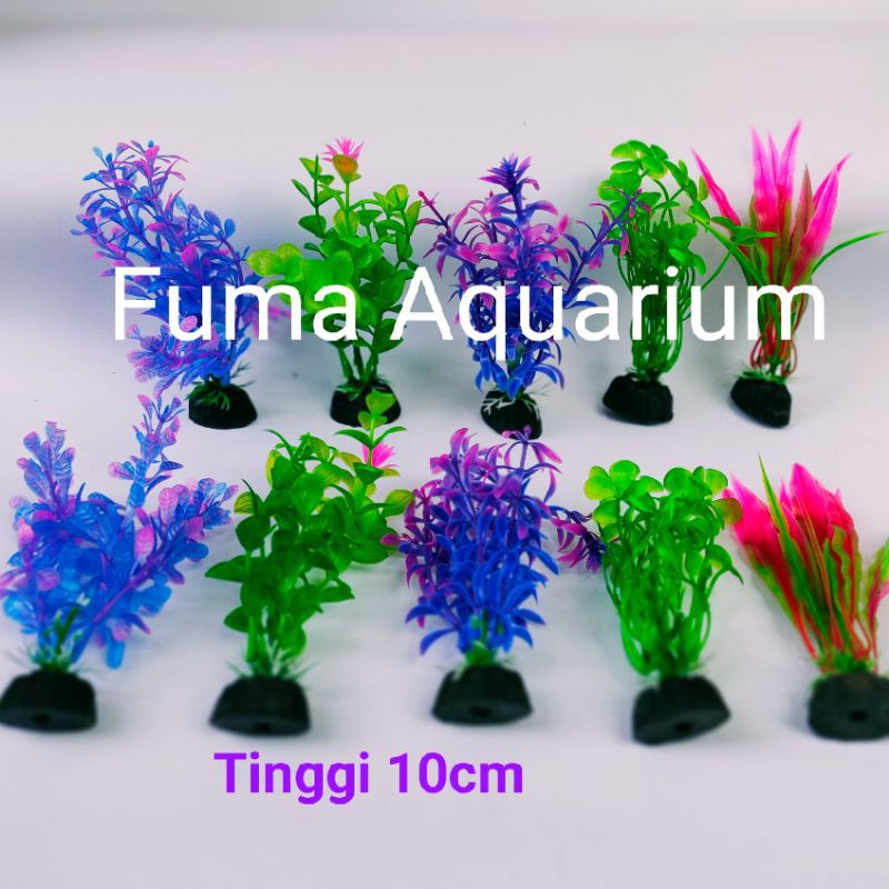 Tanaman Plastik Hiasan Dekorasi Aquarium Aquascape SAKKAI PRO No.11 RANDOM