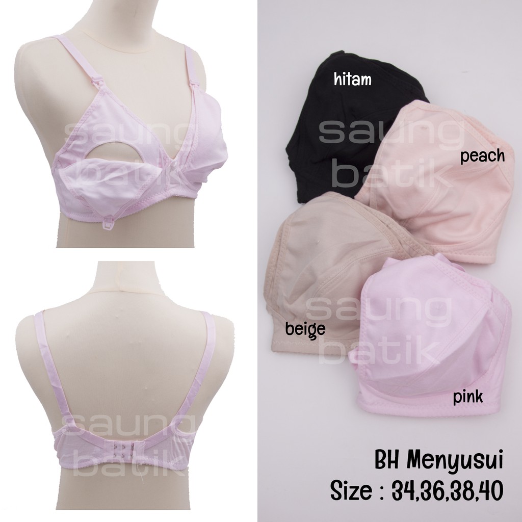 BUSUI1 - BH Menyusui / Bra Menyusui / Nursing Bra / Bumil / BH Wenli / Busui