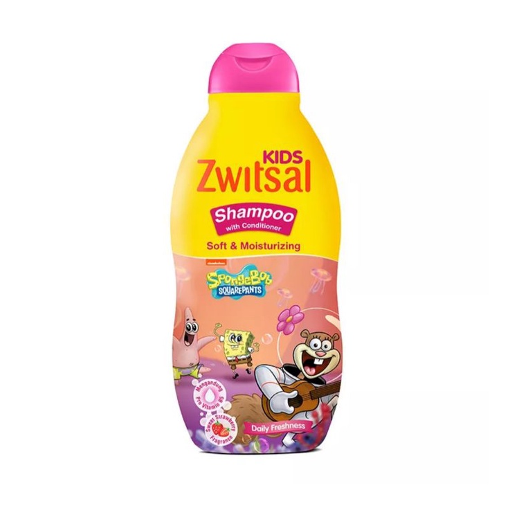 Zwitsal kids shampoo conditioner 180ml/shampo anak bayi ZWITSAL 180 ML Pink Hijau Biru switzal