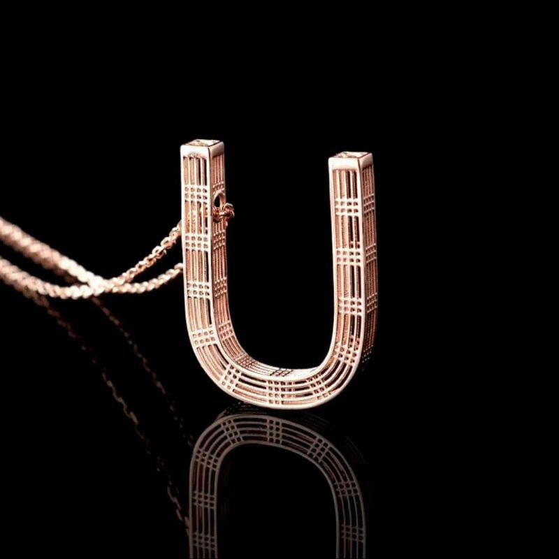 Kalung alpha bold huruf U kadar 700 UBS