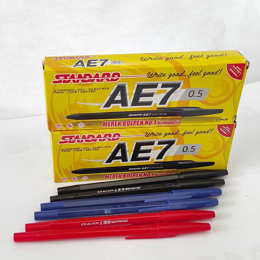 

Pulpen Standad AE7 dengan kualitas bukan kaleng-kaleng