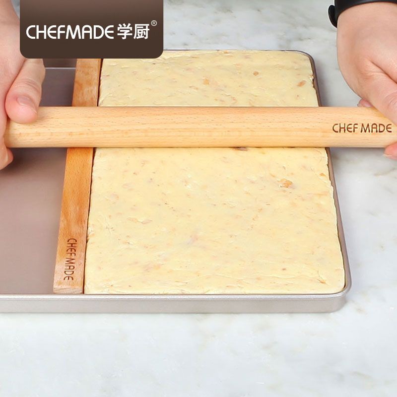 Chefmade wooden rolling pin wk9261 / alat kayu gilas adonan roti