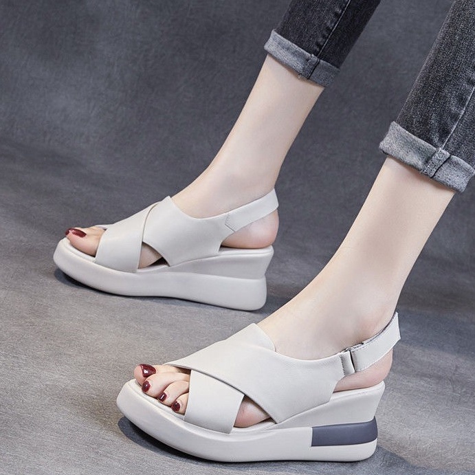 Kano style Sepatu Sandal Wanita Original Lurad Sepatu Sandal Kekinian Termurah Terbaru