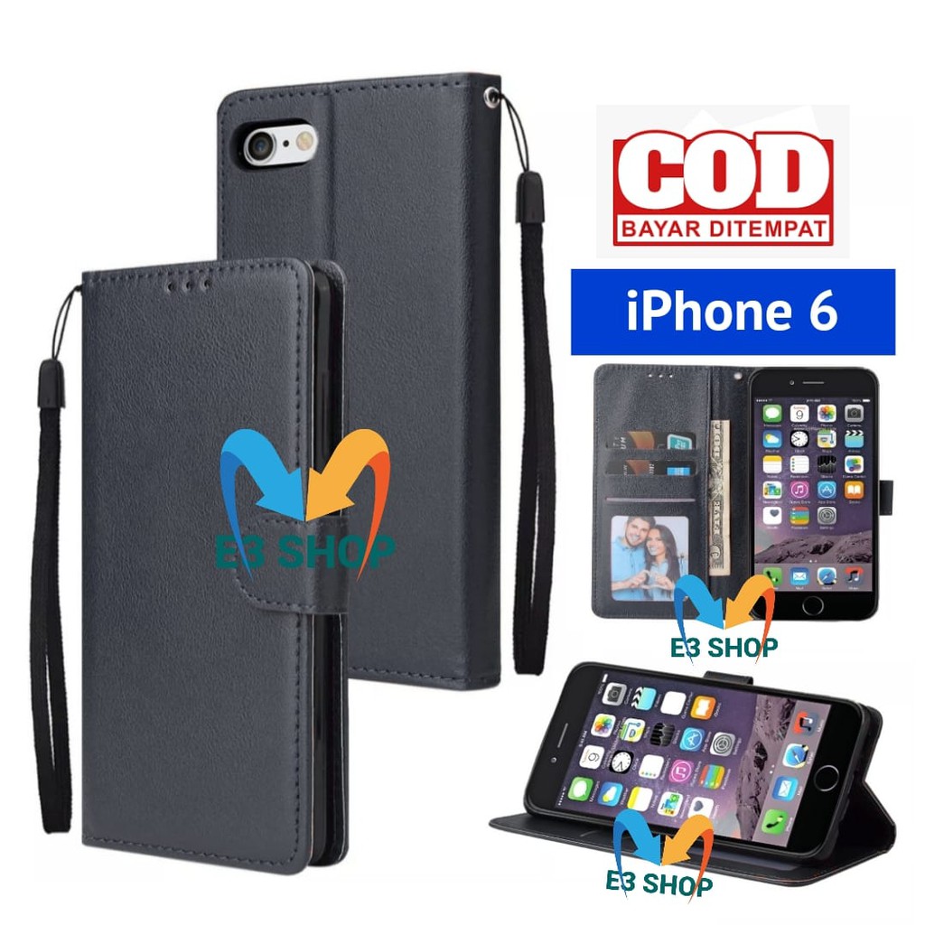 Flip Case iPhone 6 flip wallet leather standing flip cover