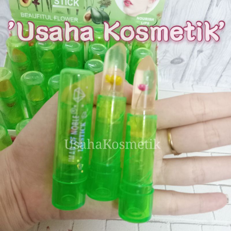 PROMO!! LIP BALM IMAN OF NOBLE AVOCADO LIPSTIK NOURISH LIPS LIP BALM SMOOTH NO. 5056B