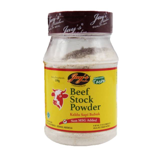 

Jays / Jay's Beef Stock Powder / Kaldu Sapi Bubuk No MSG added Kaldu Mpasi bumbu dapur bumbu masak
