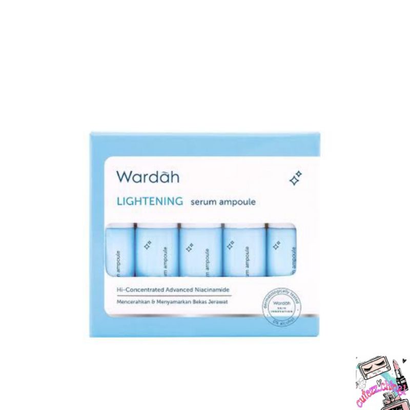 ☃Cutezz_Ching1☃Wardah Lightening Serum Ampoule(1kotak isi 5pcs)