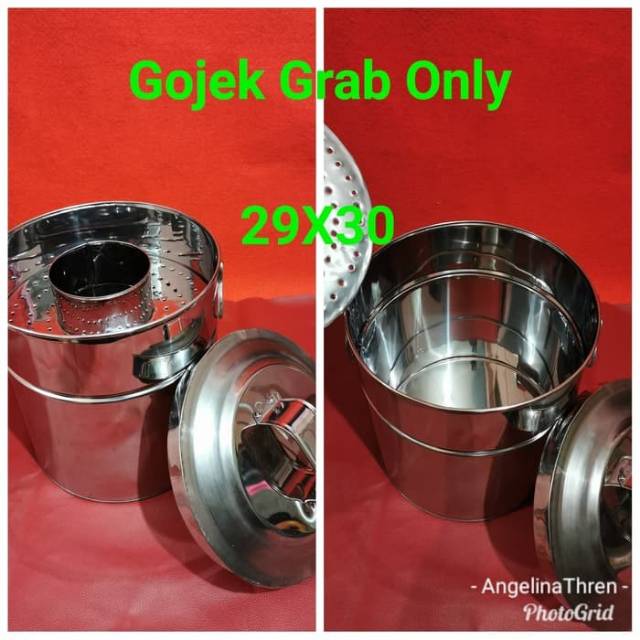 Dandang bakso uk 29 / panci bakso uk S GOJEK GRAB ONLY
