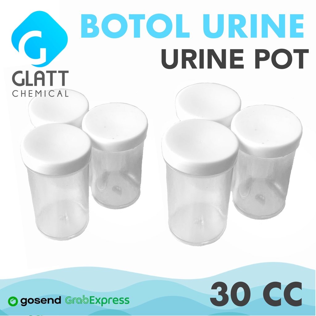 Urine Pot 30 cc - Cup Slime - Pot Salep - Botol Urine Ukuran 30 ml