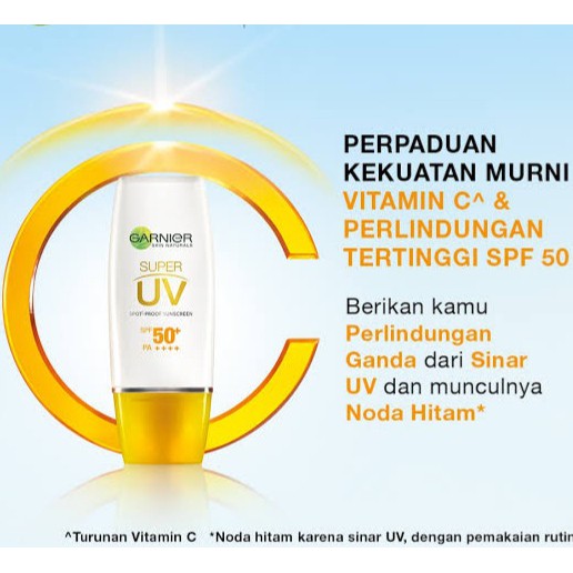 GARNIER Light Complete Super UV Sunscreen SPF 50 PA+++ 30 ml