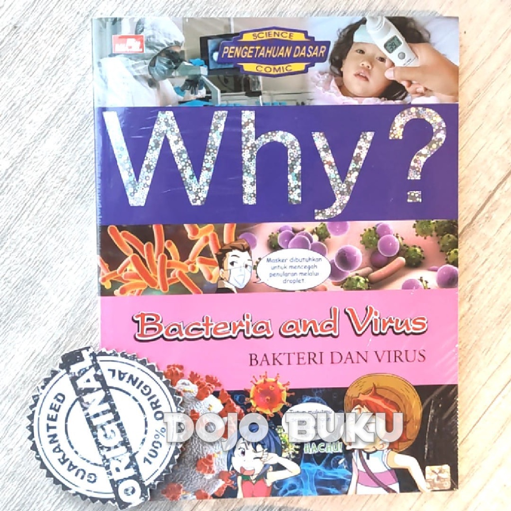 Buku Why? Bacteria and Virus - Bakteri dan Virus by YeaRimDang