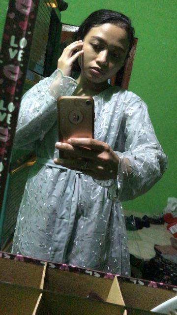 Maura Couple - Sania Ruffle Batik Couple Ori Ndoro Jowi Dnt Garansi Termurah Shopee - Batik Kebaya 4