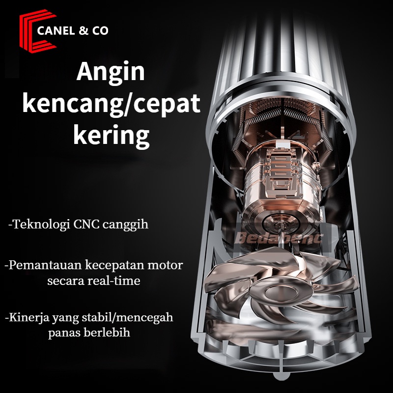 CANEL &amp; CO Pengering Rambut Salon Rainbow Kelas Atas/Pengering Rambut Perbaikan Blu-ray Hair dryer Pengatur panas Hairdryer pengering Household multi-range adjustment Pengering rambut Perawatan rambut Pengering Rambut Termurah Hair Dryer