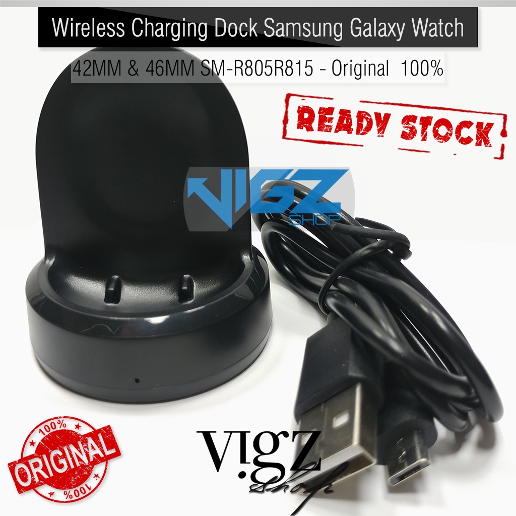 Wireless Charging Dock Samsung Galaxy Watch 42MM &amp; 46MM SM-R805/R815