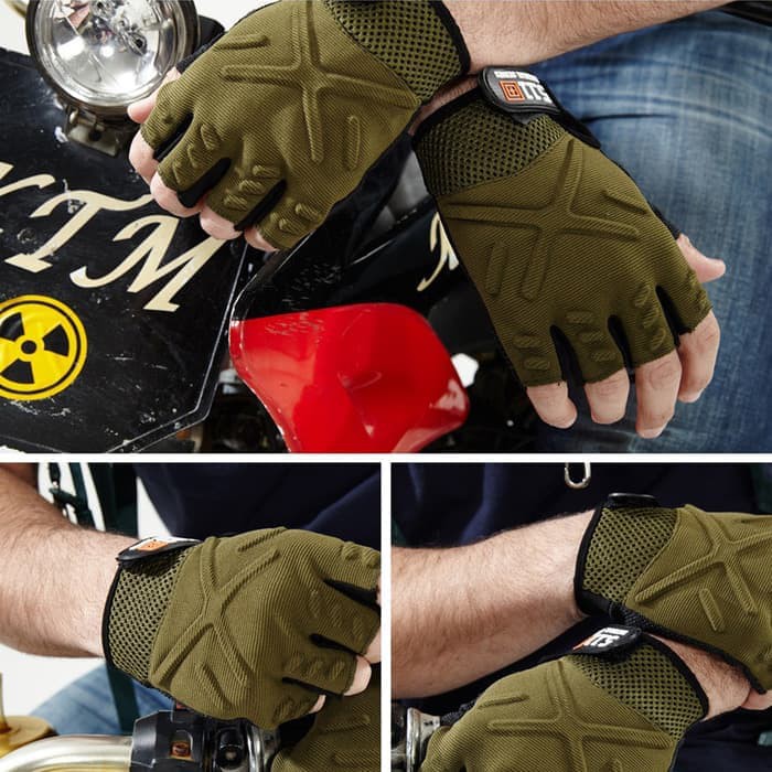 Sarung Tangan 511 Half Tactical Glove Pendek