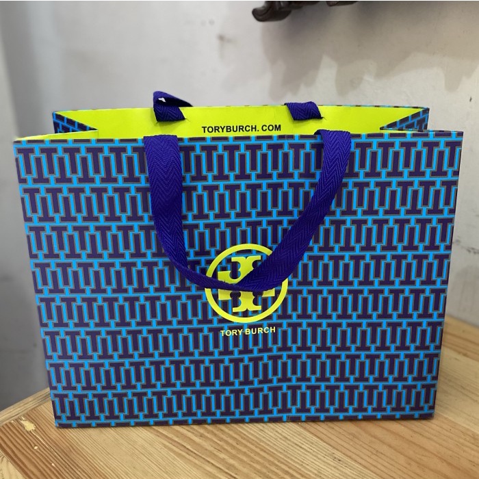 

✨ BISA COD ✨ Tory Burch Paperbag Paper Bag Medium