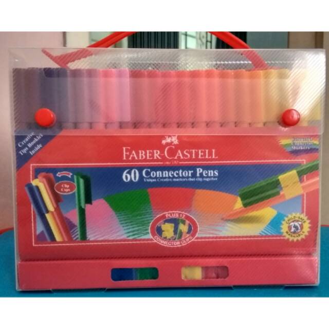 

Faber castell connectorpen isi 60pcs
