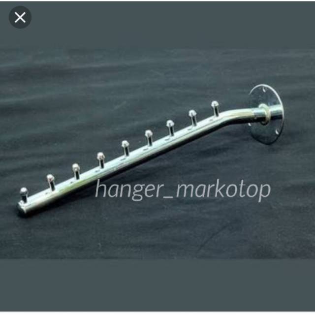 Hanger suling tembok paku 9 tekuk