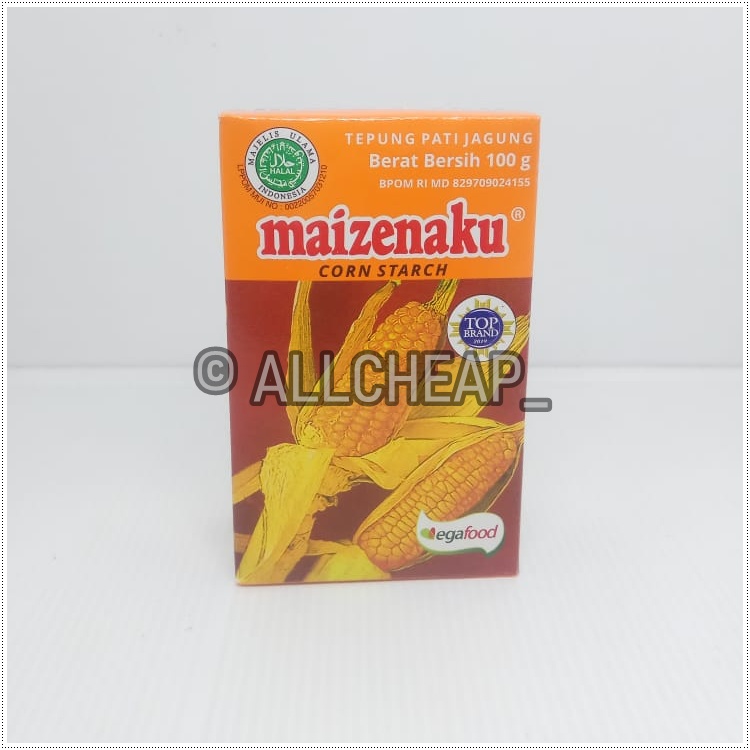 tepung jagung tepung maizena maizenaku box 100gr