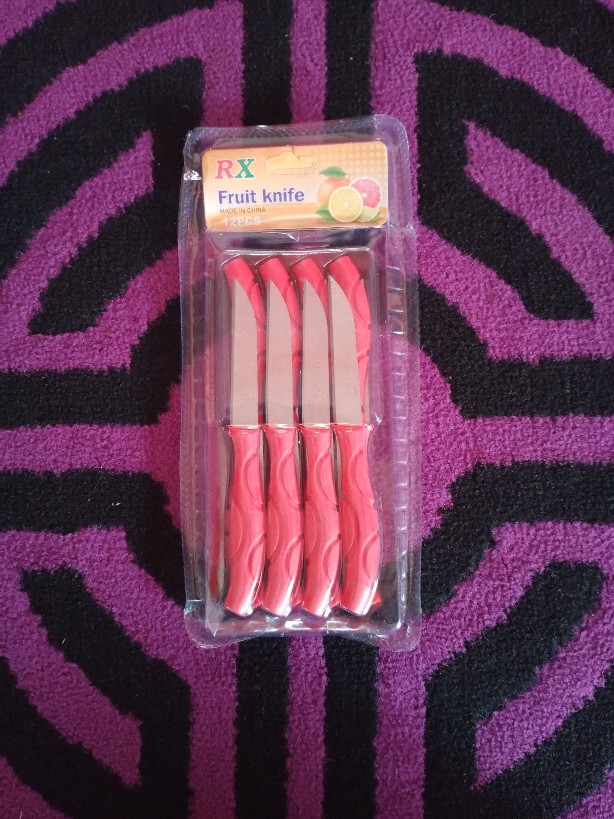 Pisau Buah Stainless Set Isi 12 Pcs Pisau Dapur Mini Pisau