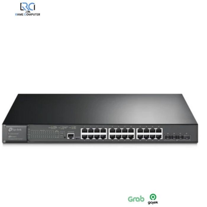 TL-SG3428XMP JetStream 24-Port Gigabit and 4-Port 10GE SFP