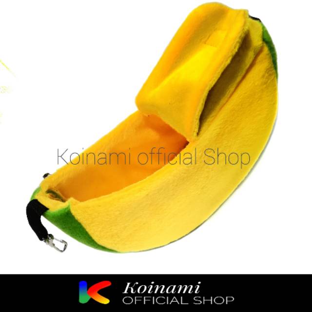 RUMAH SUGAR GLIDER / kandang sugar glider / BANANA POUCH AKSESORIS SUGARGLIDER