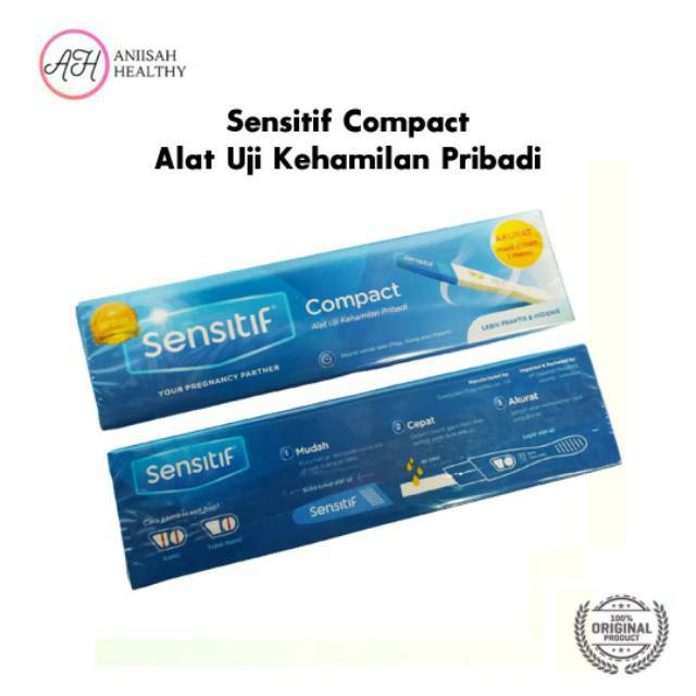 Testpack Sensitif Compact &gt; Tes Hamil &gt; Tespek &gt; Pregnancy Test &gt; Akurat Compact