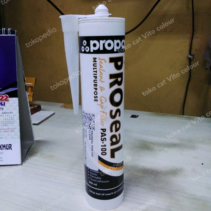 

Berkualitas Proseal Acrilic Pas-100 Sealent & Gap Filler 300Ml Clear Hemat