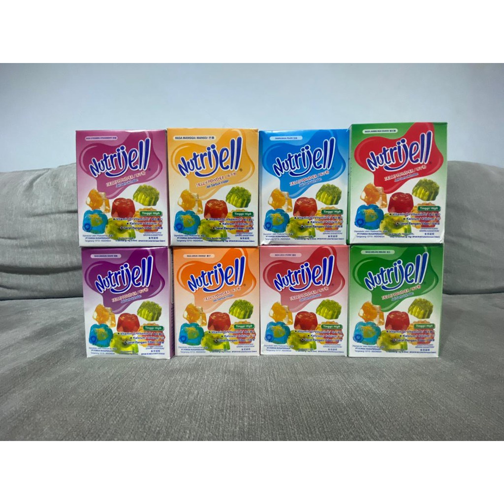 

Nutrijell Jelly Powder All Variant / Agar agar aneka rasa PER SACHET