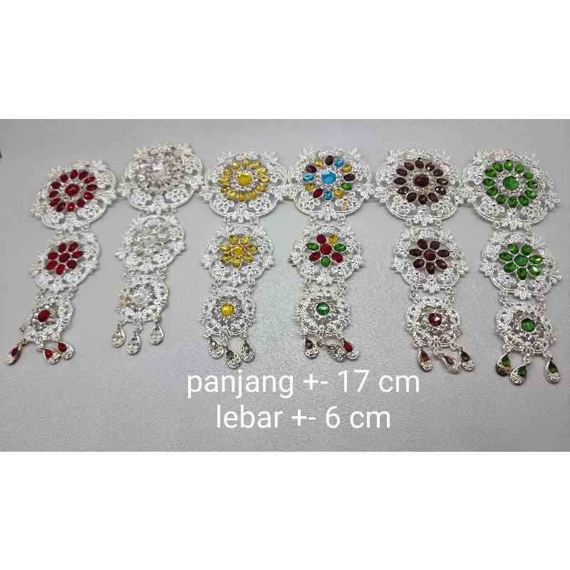 BROSS KEBAYA CANTIK, KUTUBARU, BAHAN PREMIUM  KUALITAS BAGUS BISA BUAT HIJAB