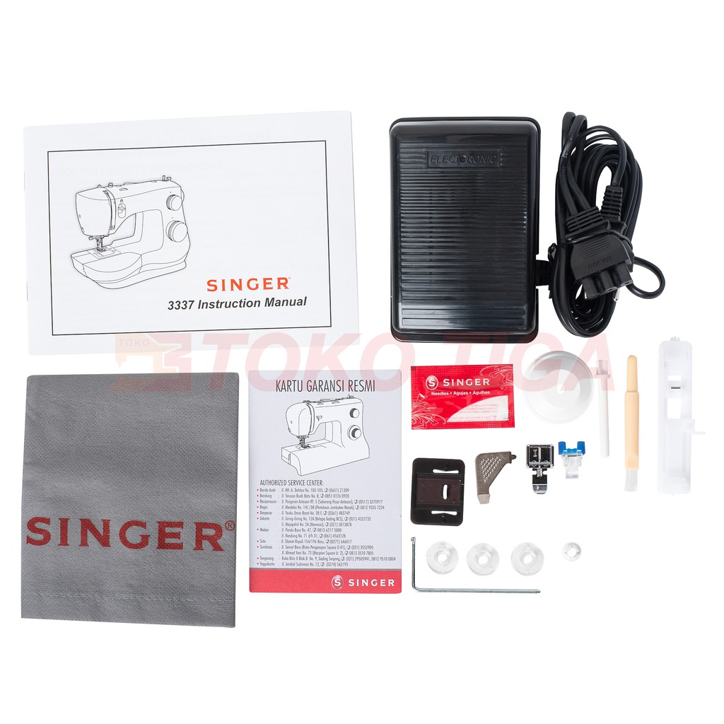 Mesin Jahit SINGER 3342 Fashion Mate Portable Multifungsi