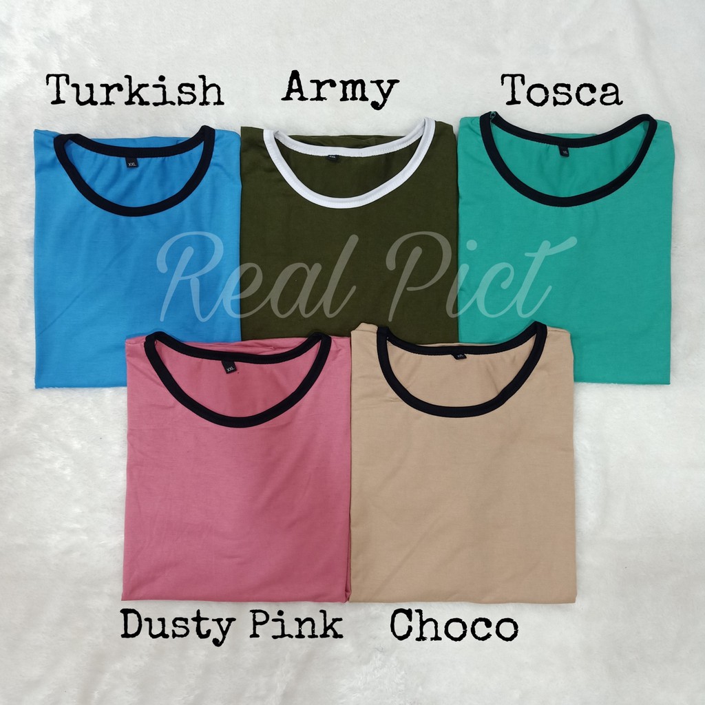 iseven p KAOS RINGERTEE JUMBO | ONECK RINGER TEE XXL
