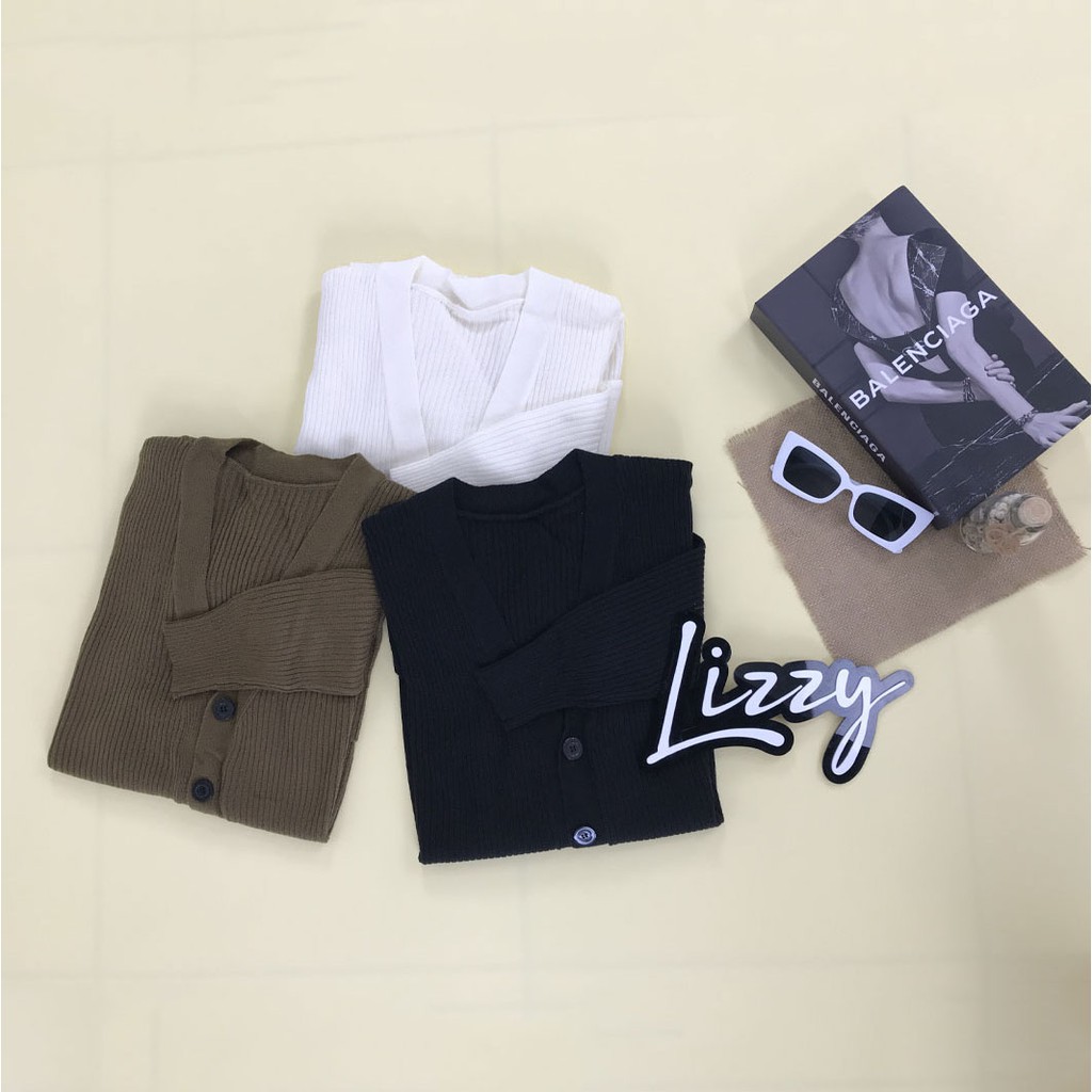 Lizzy - LONG CARDIGAN BUTTON DANYA PREMIUM