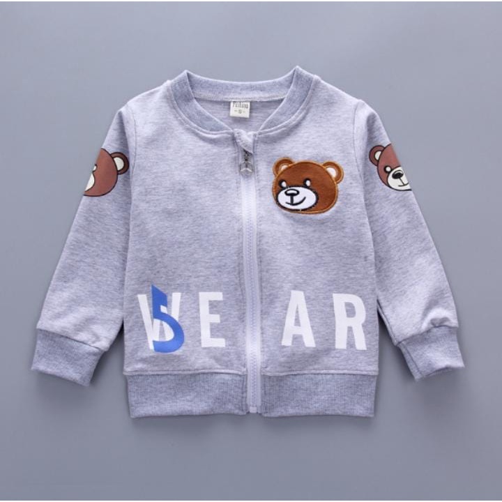 JAKET ANAK TERBARU/SETELAN 3 IN 1 MOTIF TEDDY/PAKAIAN ANAK LAKI-LAKI DAN PEREMPUAN 1-5 TAHUN