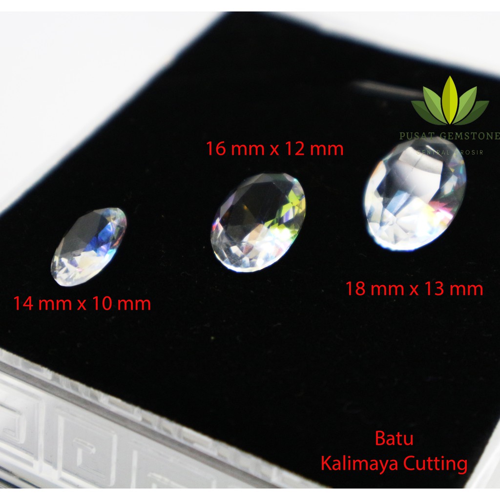 Batu Kalimaya Pelangi Cutting