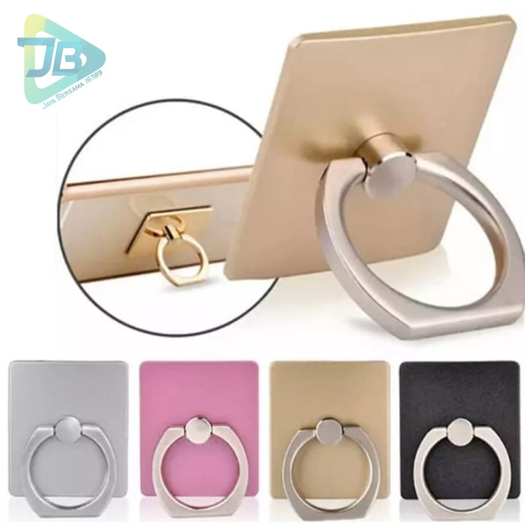 RT16 iRING RING STAND HP POLOS CINCIN PENYANGGA PEGANGAN HANDPHONE UNIVERSAL JB5232